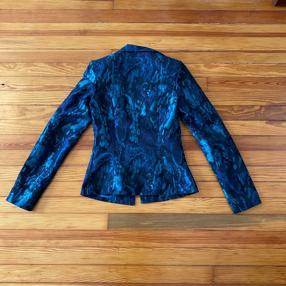 Paper Dolls Tall Premium Jacquard Blazer View 3